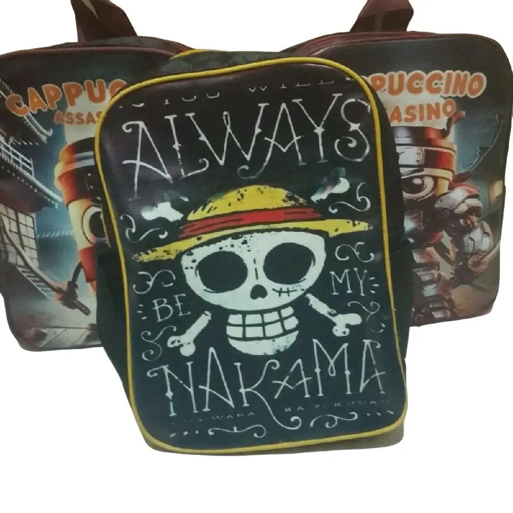 Tas Ransel anak PAUD ONE PIECE PRINTING  - TAS RANSEL ANAK BENDERA ONE PIECE