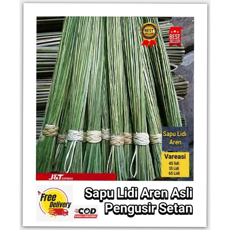 Sapu Lidi Aren Asli / Sapu Lidi Aren Siap Pakai / Sapu Lidi  Kawung