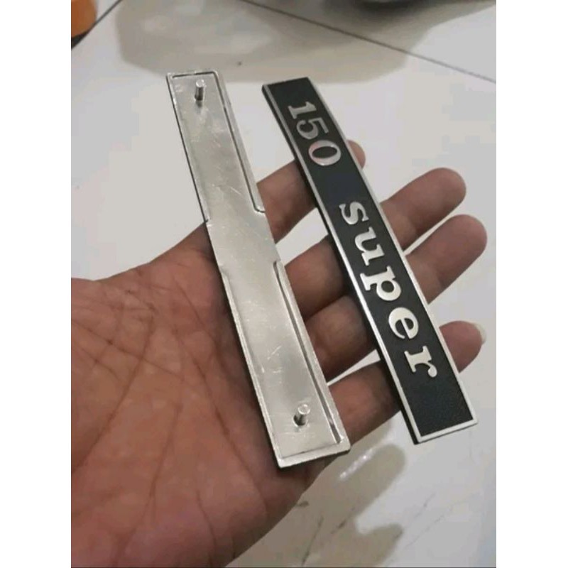 emblem original 150 super untuk belakang vespa super