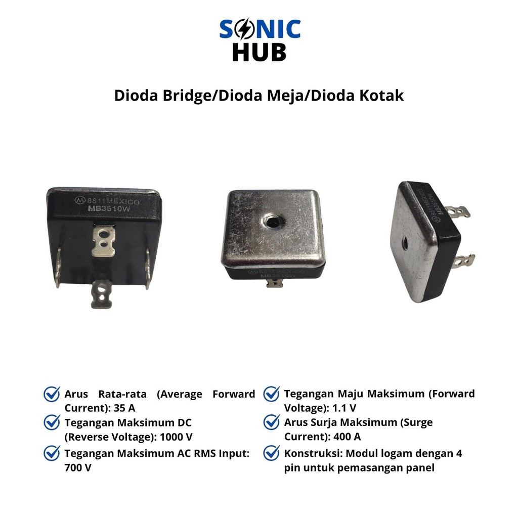 Dioda Bridge/Dioda Meja/Dioda Kotak