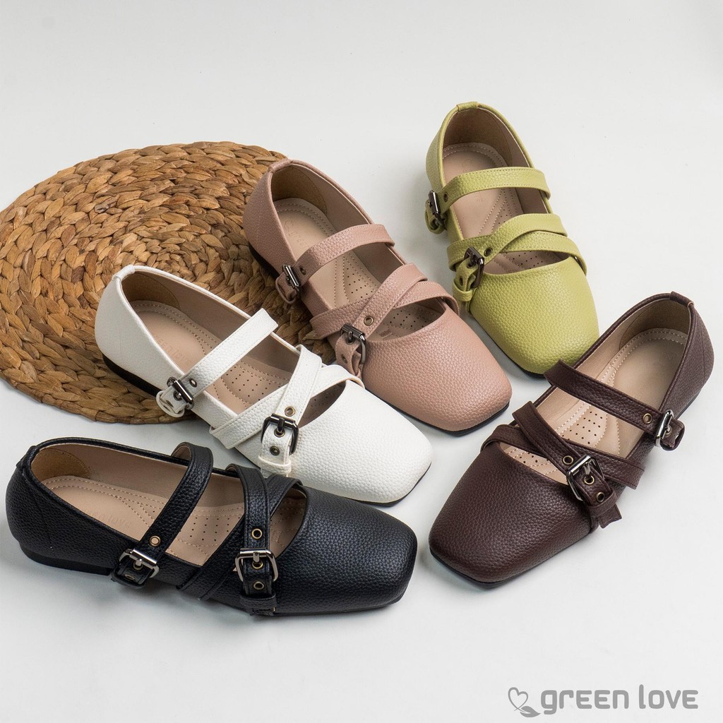 Green Love Sepatu Wanita Flatshoes SAMANTHA