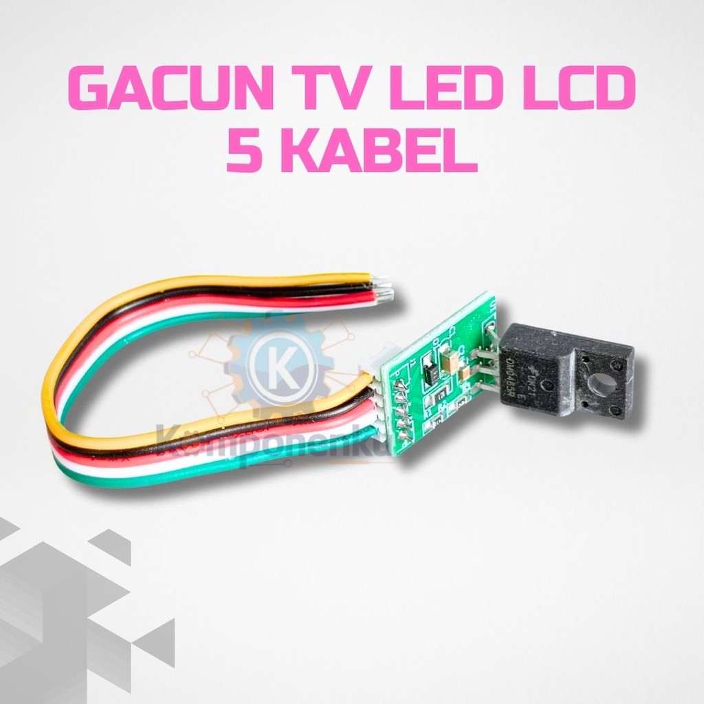 Gacun TV LED LCD 5 Kabel | Power Supply Universal untuk TV