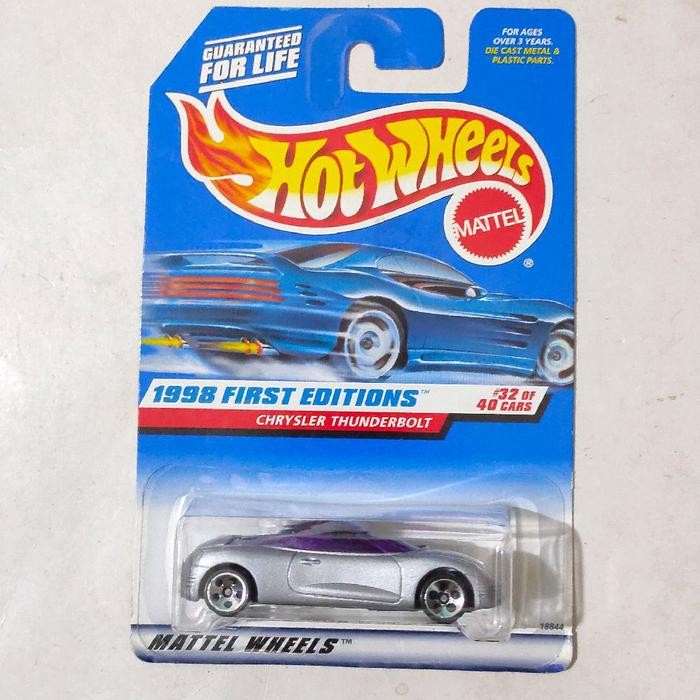 Hotwheels Hot Wheels Chrysler Thunderbolt silver 1998 First Editions