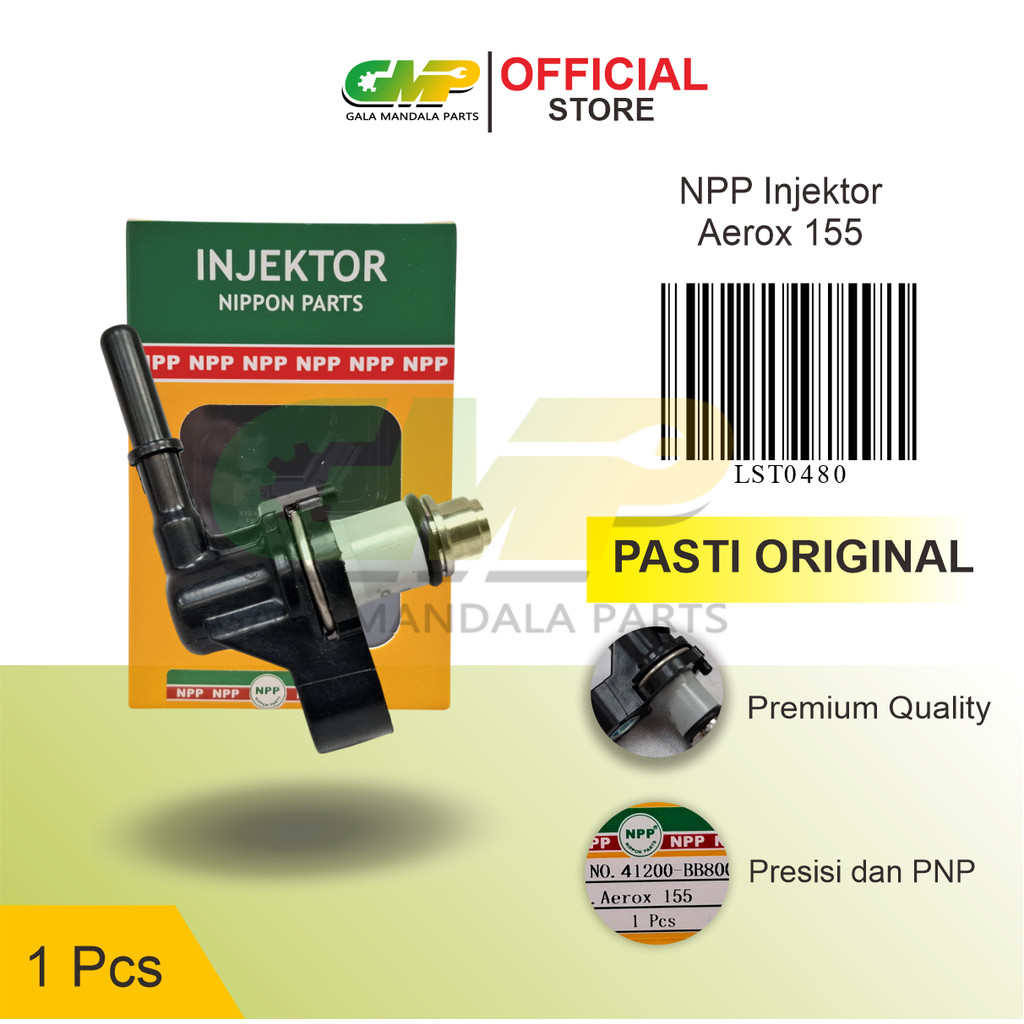 NPP Injector Set Yamaha Aerox 155 Nmax New 2020 Injektor Assy Motor Matic