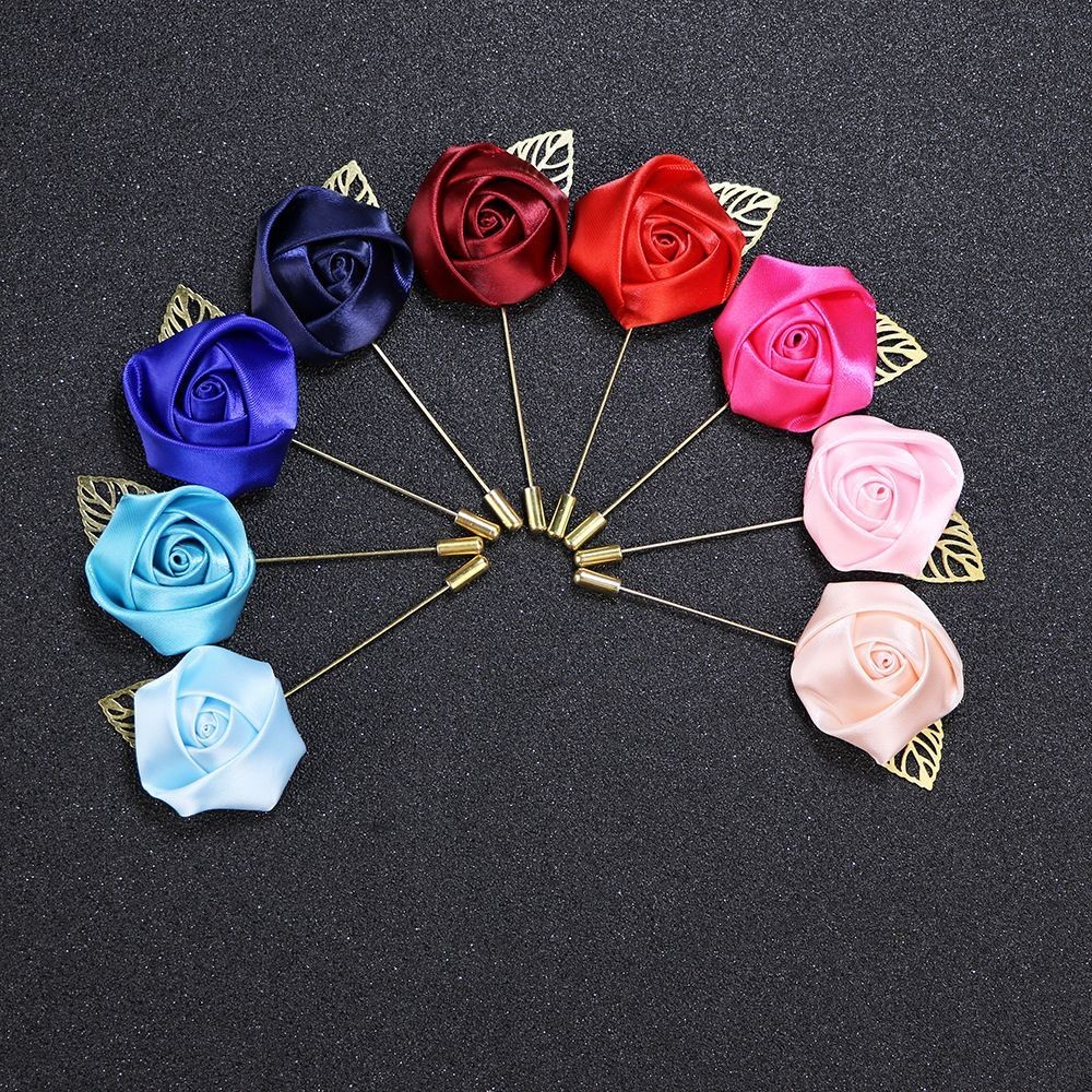 SI - Lapel Bros - Flowe Brooch - Bros Bunga - Bross Jas Mawar Aksesoris