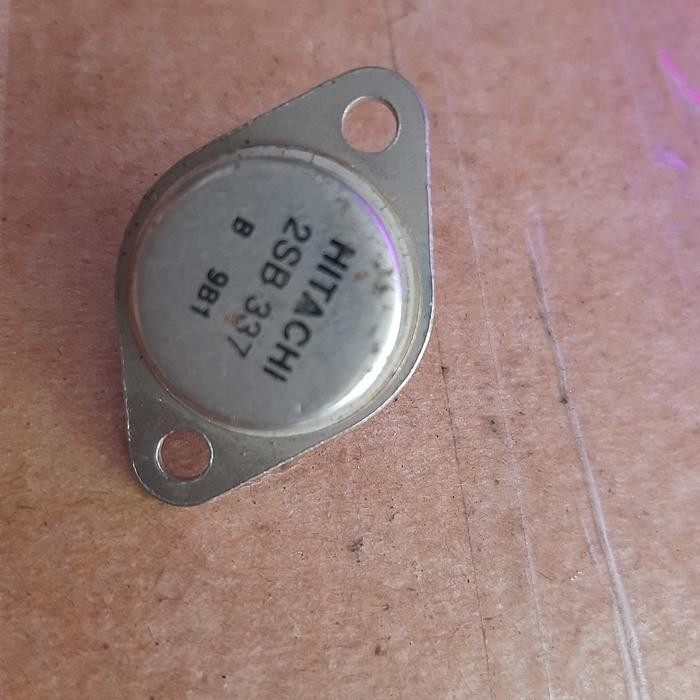 LEW99 Transistor 2SB337 2SB 337 B337 B 337 PNP - NOS Hitachi for Power TOA