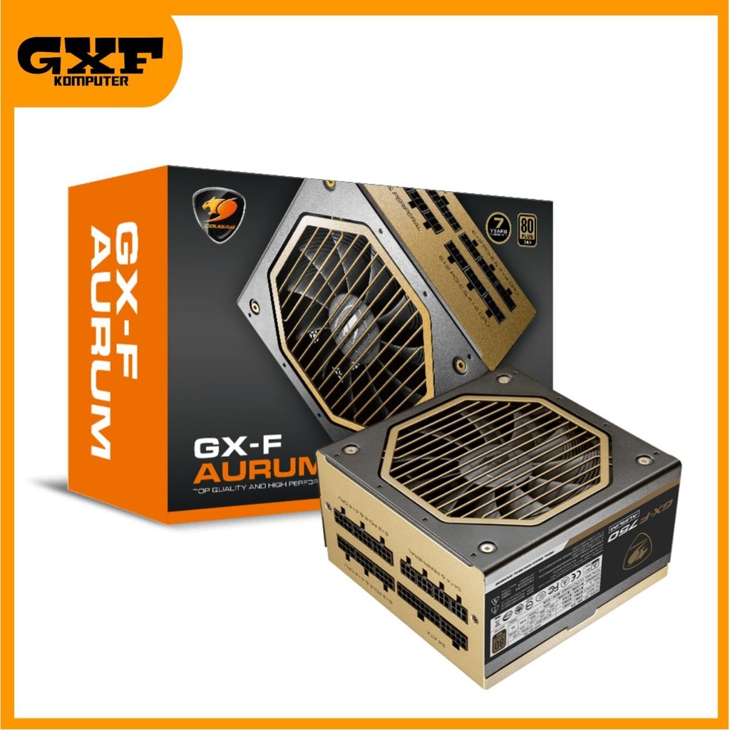 PSU Cougar GX-F 650W Aurum - 80+ Gold - Fully Modular
