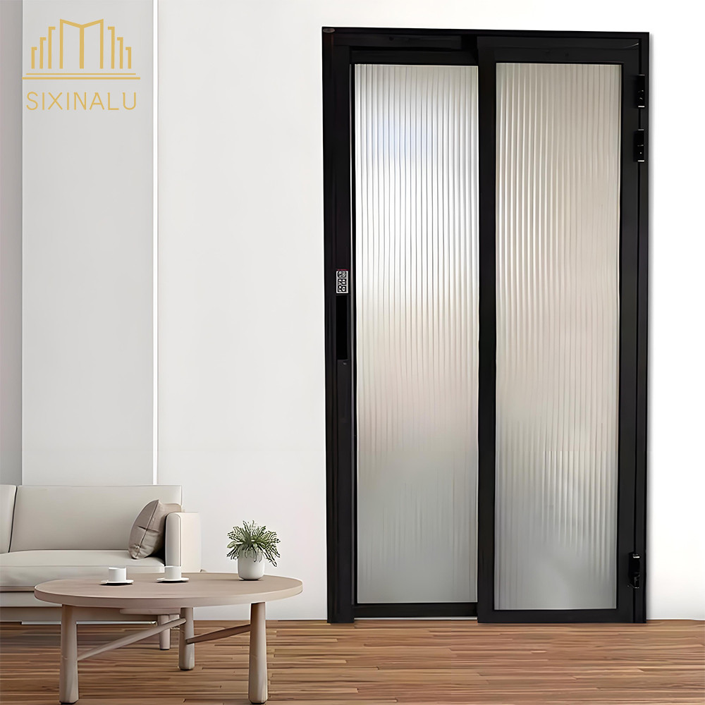 Sixinalu Sliding Door System PT Door Latest Designed Front Interior Casement PD Door Double Glaszed 