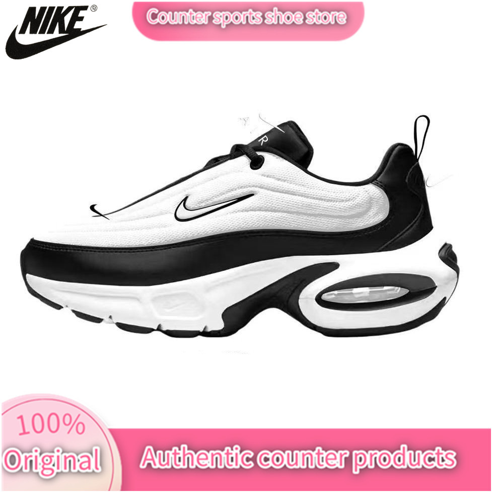Genuine product Nike Air Max Portal sepatu lari kasual low-top yang nyaman, serbaguna, anti-selip, t