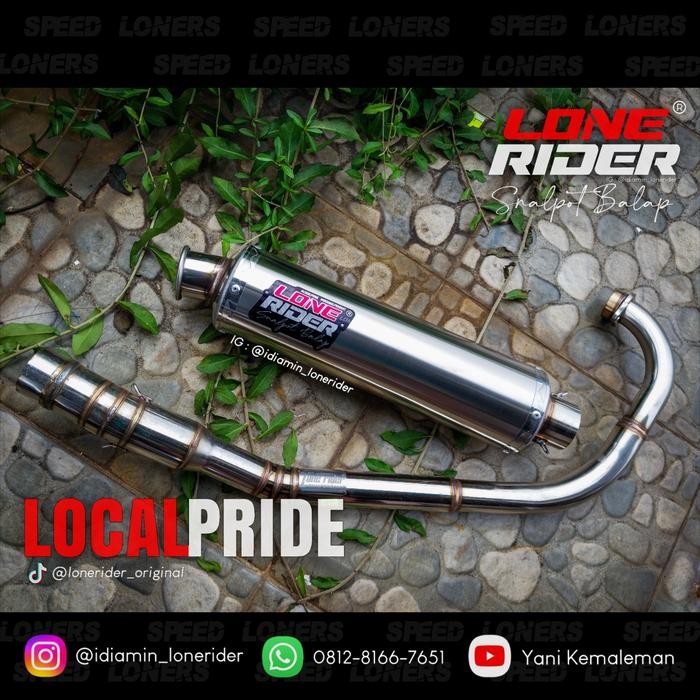 Lone Rider Original - Cmms Set Big Volume - SATRIA F 150 - Cmms + Cmms Big
