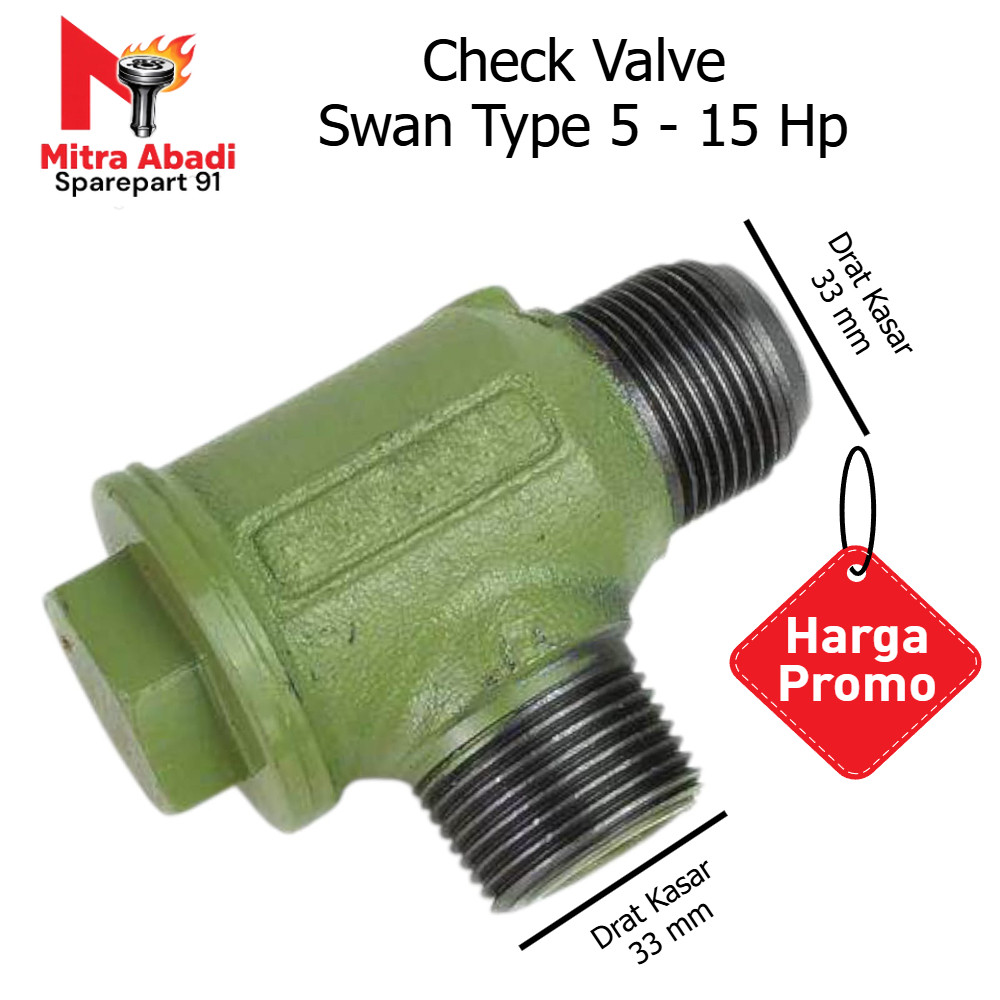 Check Valve Kompresor Swan 5 hp sampai 15 hp