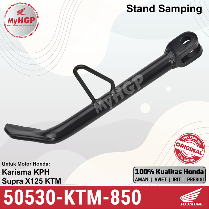 50530KTM850 Standar Samping/Side Stand Karisma Supra X 125 50530-KTM-850