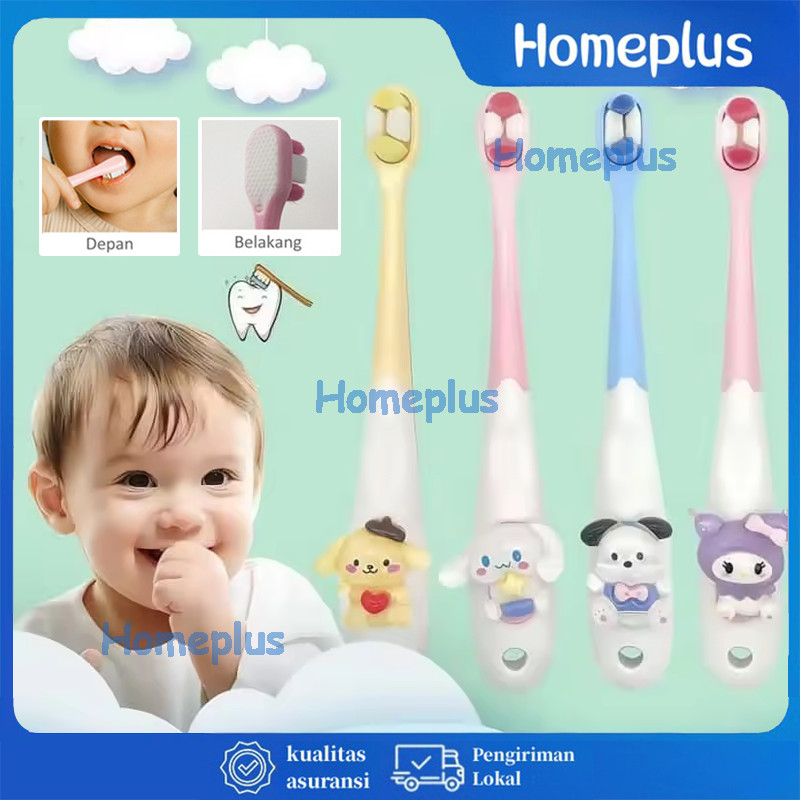 Sikat Gigi Anak Gosok Gigi Lembut 2-7 Tahun Sikat Gigi Bayi Lembut Lucu
