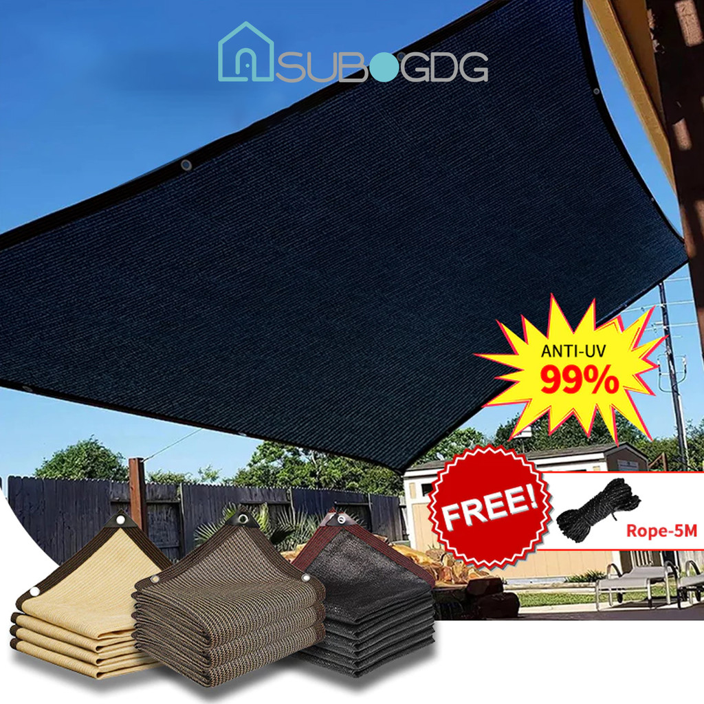 SUBOGDG Paranet 99% Anti UV Jaring/Jaring Paranet/ Paranet Shading Net Anti UV Sunshade Net