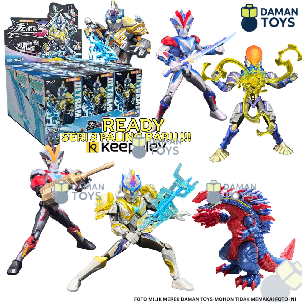 Keeppley Figure Ultraman X Zero Infinty Ginga Victory Zero Noa Mebius