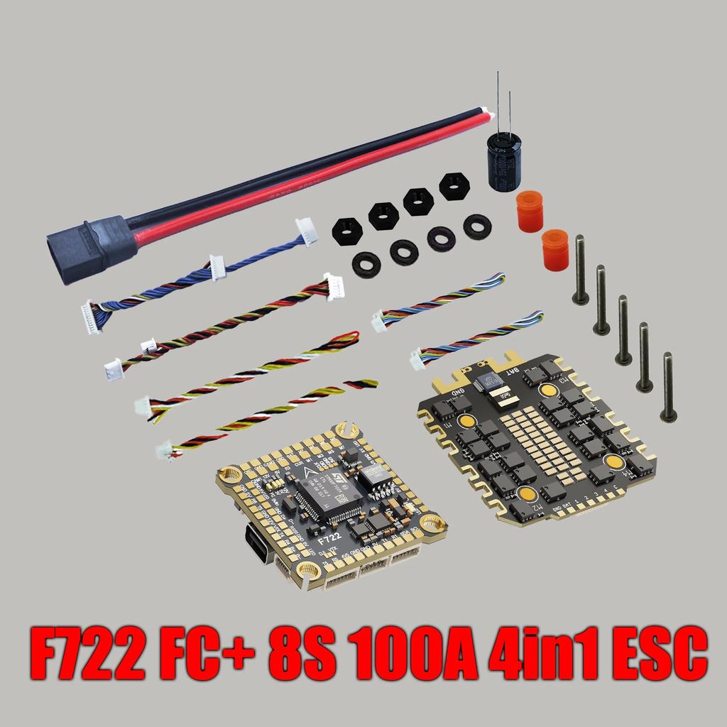 JIJIEFPV F722 12S 120A stack INAV Betaflight F722 FC Flight controller FPV stack for 13 15 18in FPV 