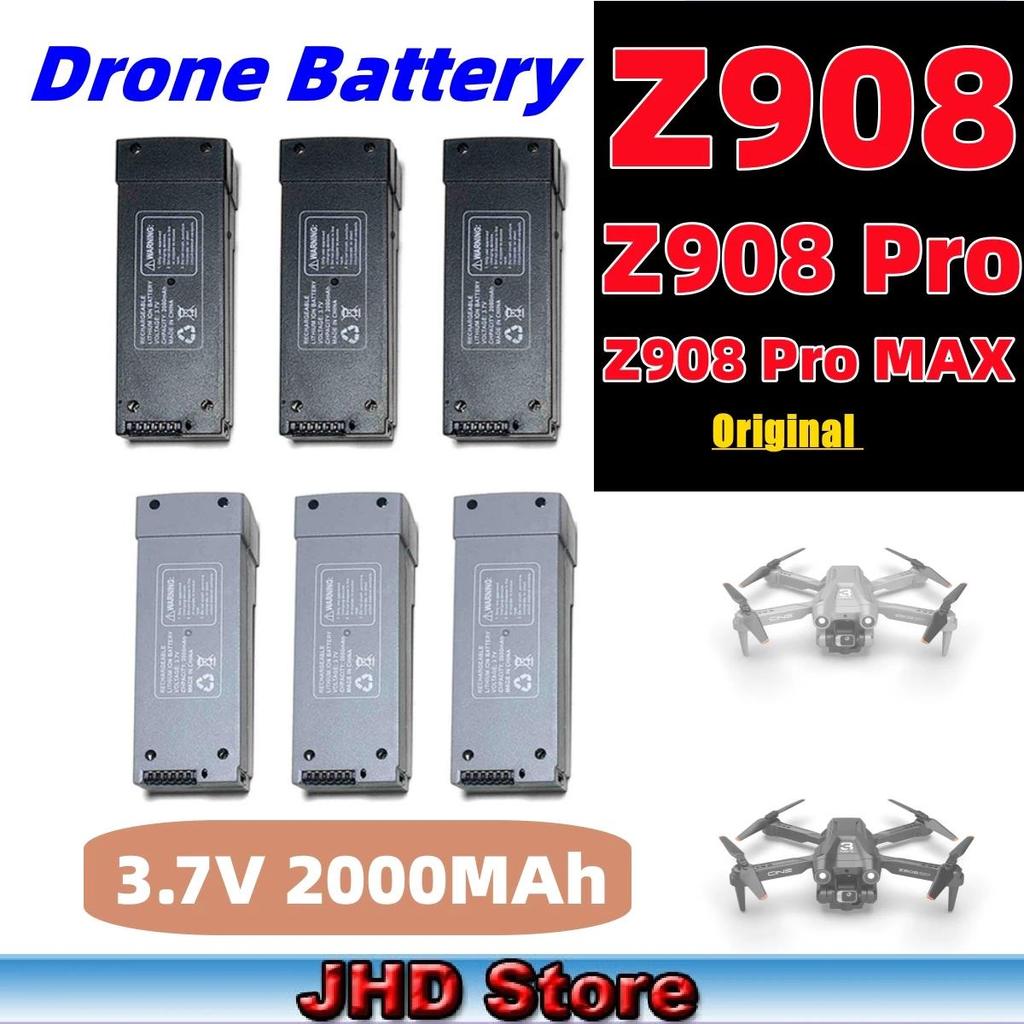 JHD bateria Z908 Pro Battery for Z908 PRO MAX RC Plane 3.7V 2000MAh Oringal Z908 MAX Battery Wholesa