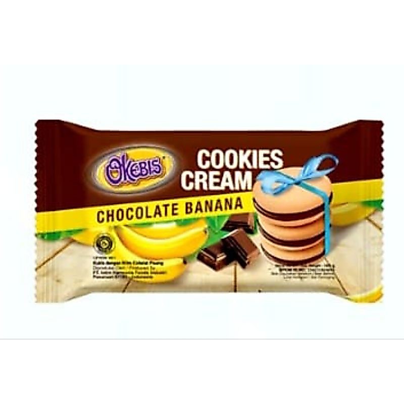 Okebis Cookies Cream Banana 180gr
