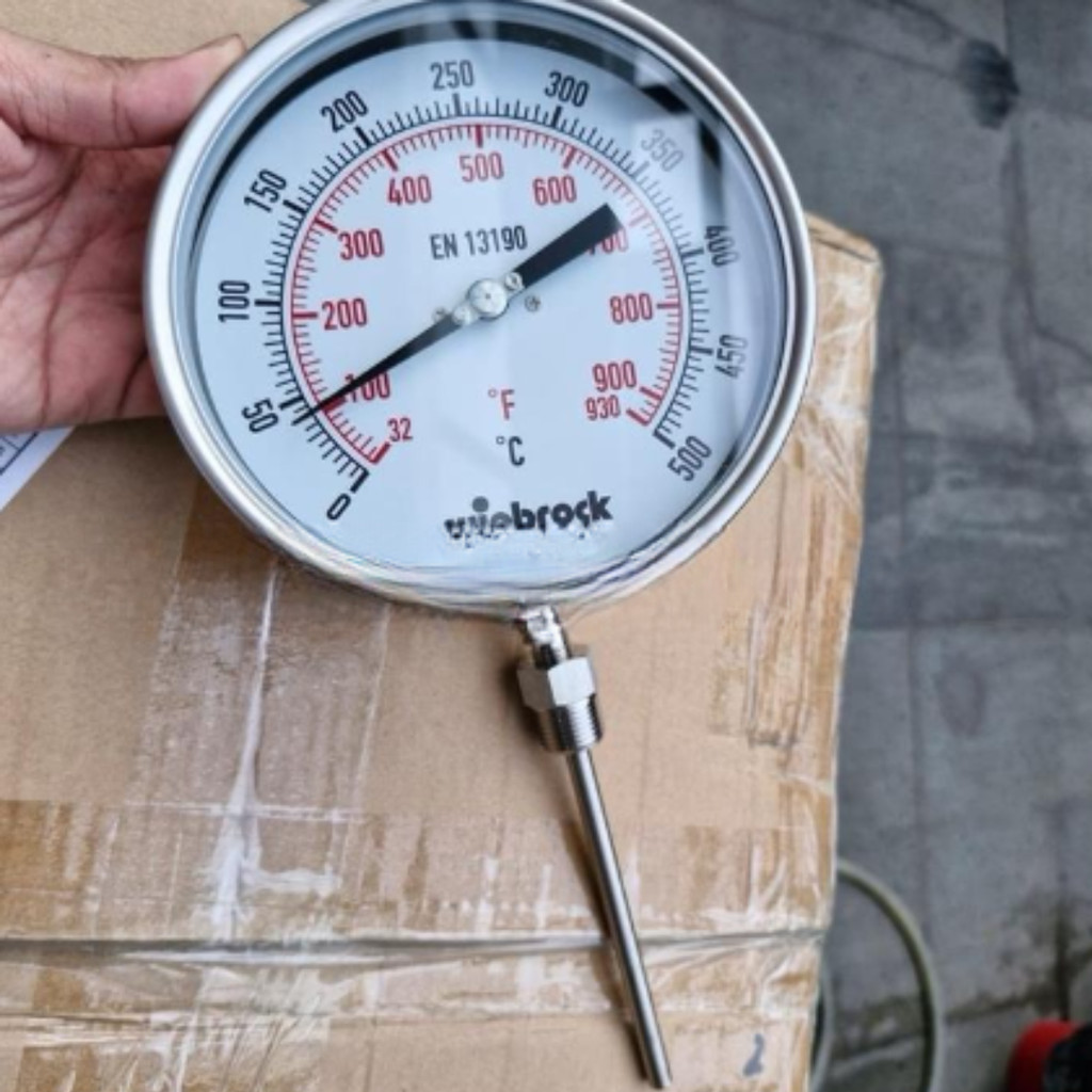 THERMOMETER 4” 100°C WIEBROCK
