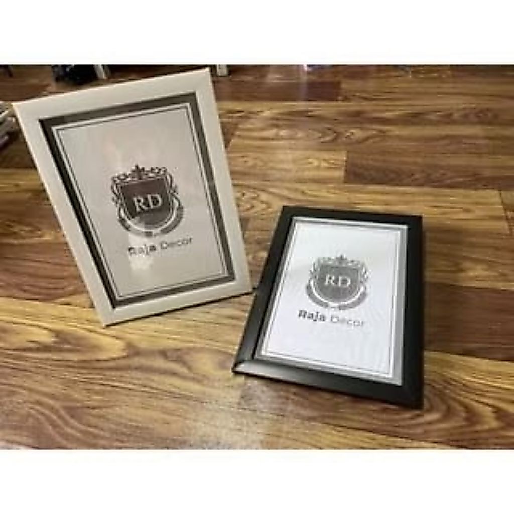 Bingkai Foto/Frame Foto/Pigura Foto 12R 30x40 Hitam/Putih