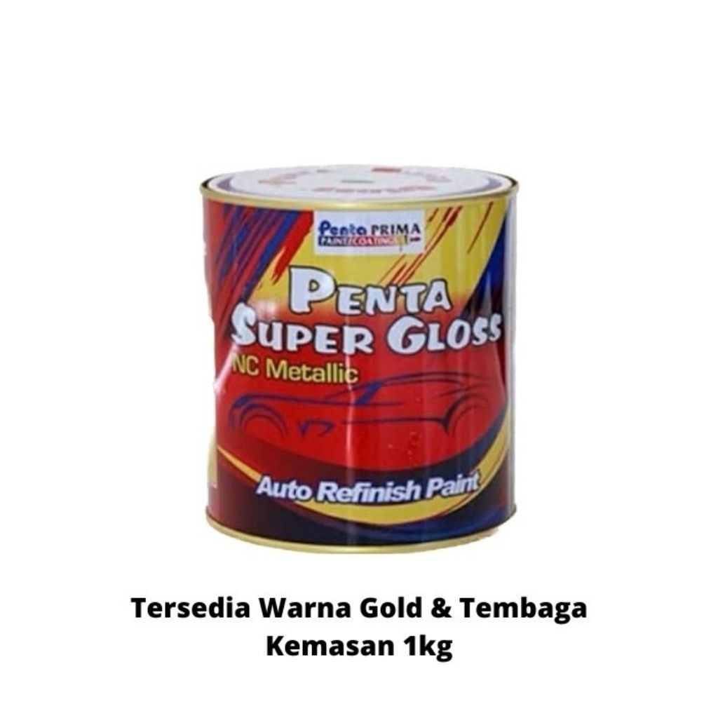 cat besi tembaga Penta super gloss 1kg & 200gr PENTA SUPER GLOSS
