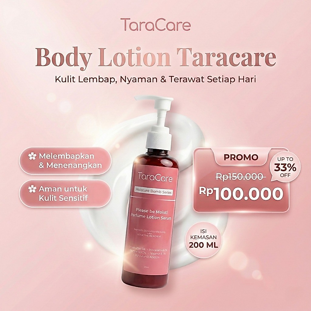 TARACARE True White – Moisture Bomb Body Lotion