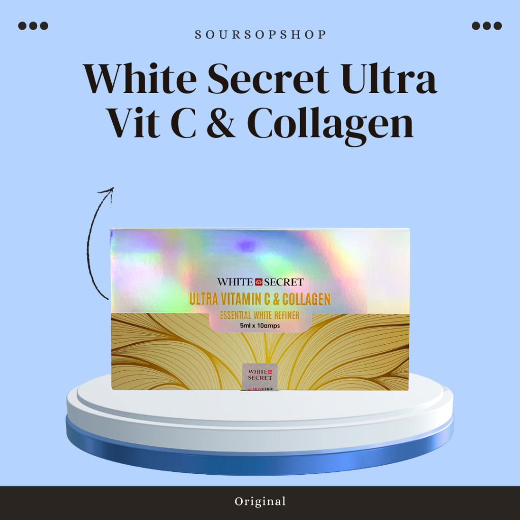 White Secret Vitamin C Collagen Injeksi Whitening