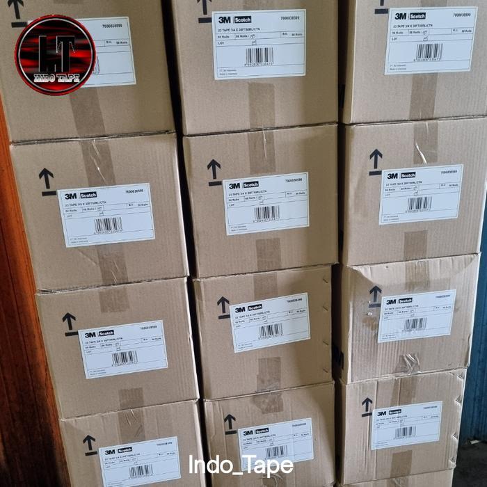 Promo Best 3M Scoth 23 Rubber /Isolasi Tarik listrik/Tahan Air