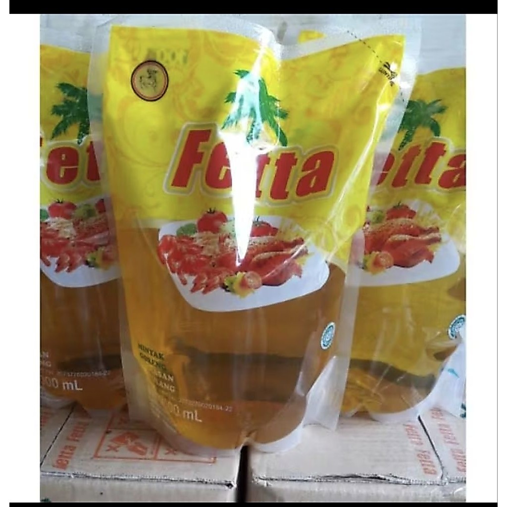Minyak Goreng Fetta Ready yang 1L & 2L (1 Dus)