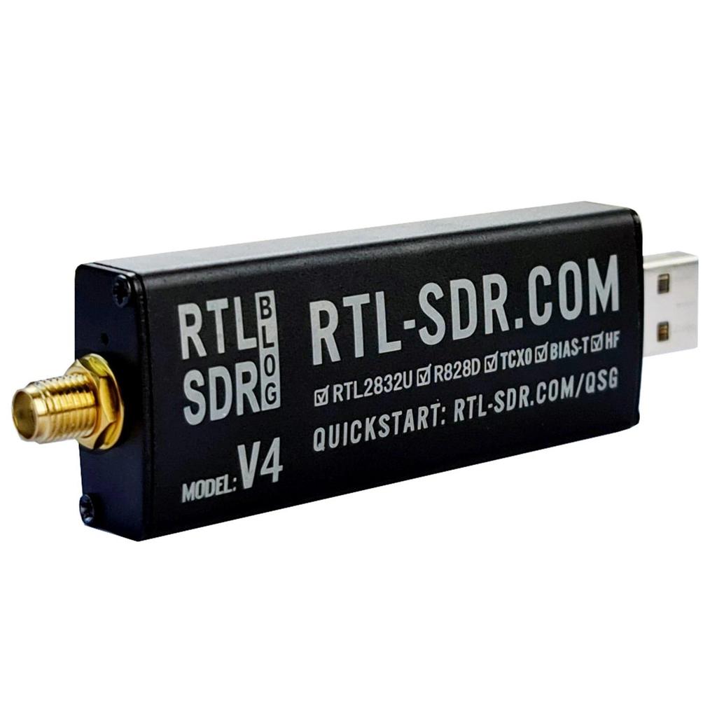 RTL-SDR Blog RTL SDR V4 R828D RTL2832U 1PPM TCXO SMA RTLSDR Softe Defined Radio (Dongle Only)