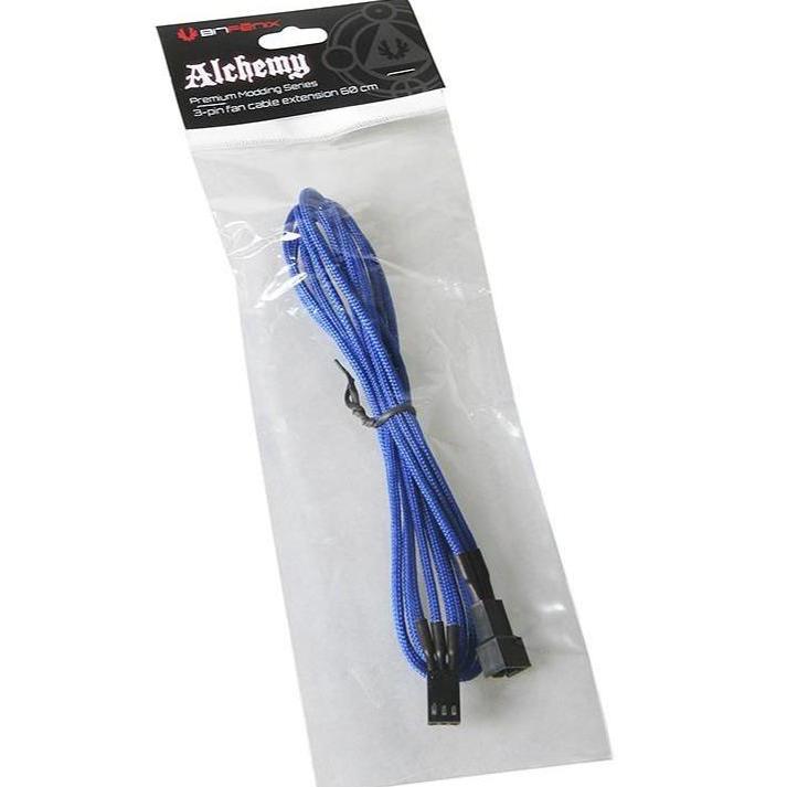 Promo Best Seller= Bitfenix 3Pin Fan Male to 3Pin Fan Female Extension Cable 60cm - Putih