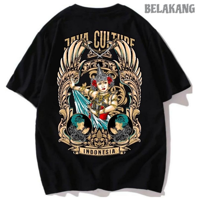 Kaos Baju Culture Java 3 | Kaos Budaya Jawa | Culture Java Series