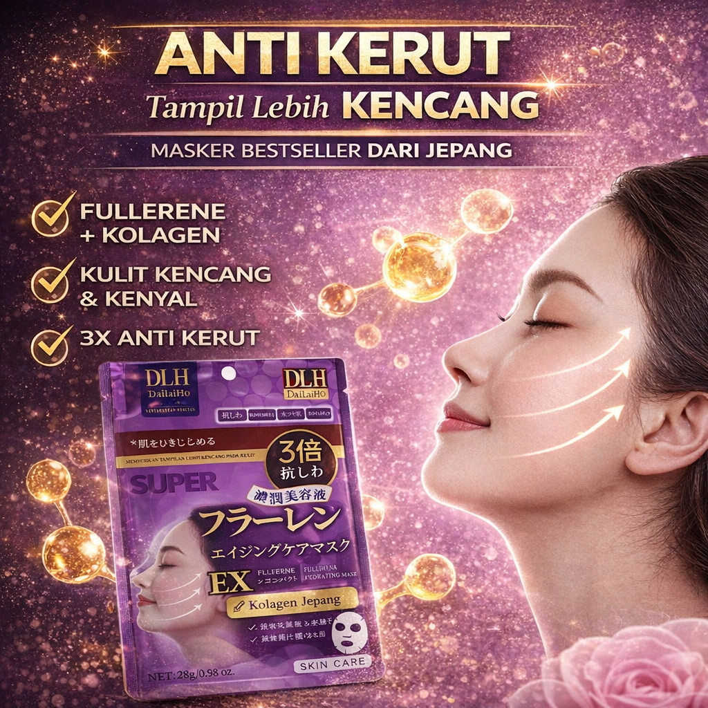 ViS Official Brightening Moisturizing Mask / Masker Korea Collagen / Full Essence Korea Skincare