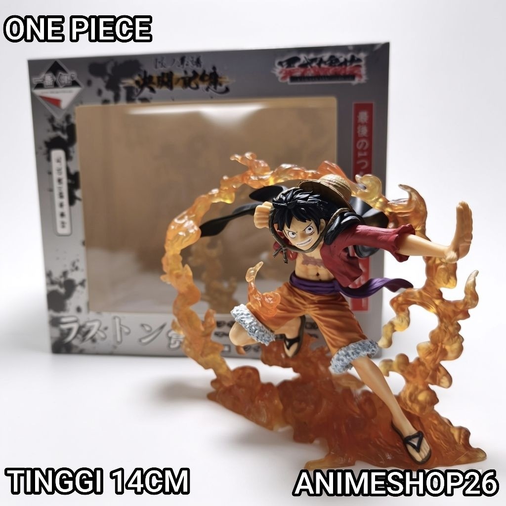 pajangan action figure anime one piece luffy gear 4 luffy gear 5     Berkualitas