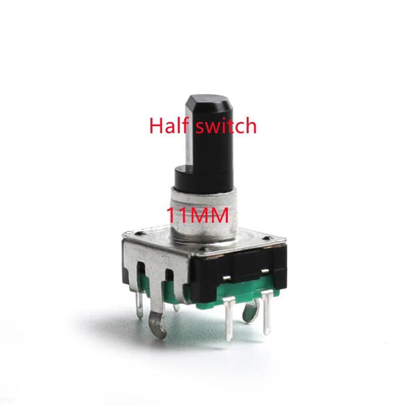 10PCS 360 Degree Rotary Encoder EC12 RE12 Audio Encoder Coding 5Pin 24 Position With Push Button Swi