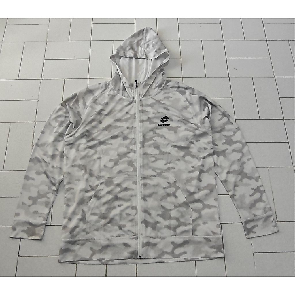 Jaket Sport Running Lotto Dry Motif Camo