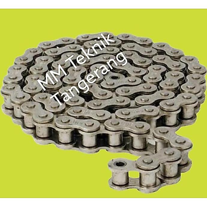 RANTAI RS 08 B ROLLER CHAIN SINGLE MSK NIS 08 B RS RS08 B RS-08 B 08 BX1 08 B-1 RS 08 B-1R 08 B-1 SI