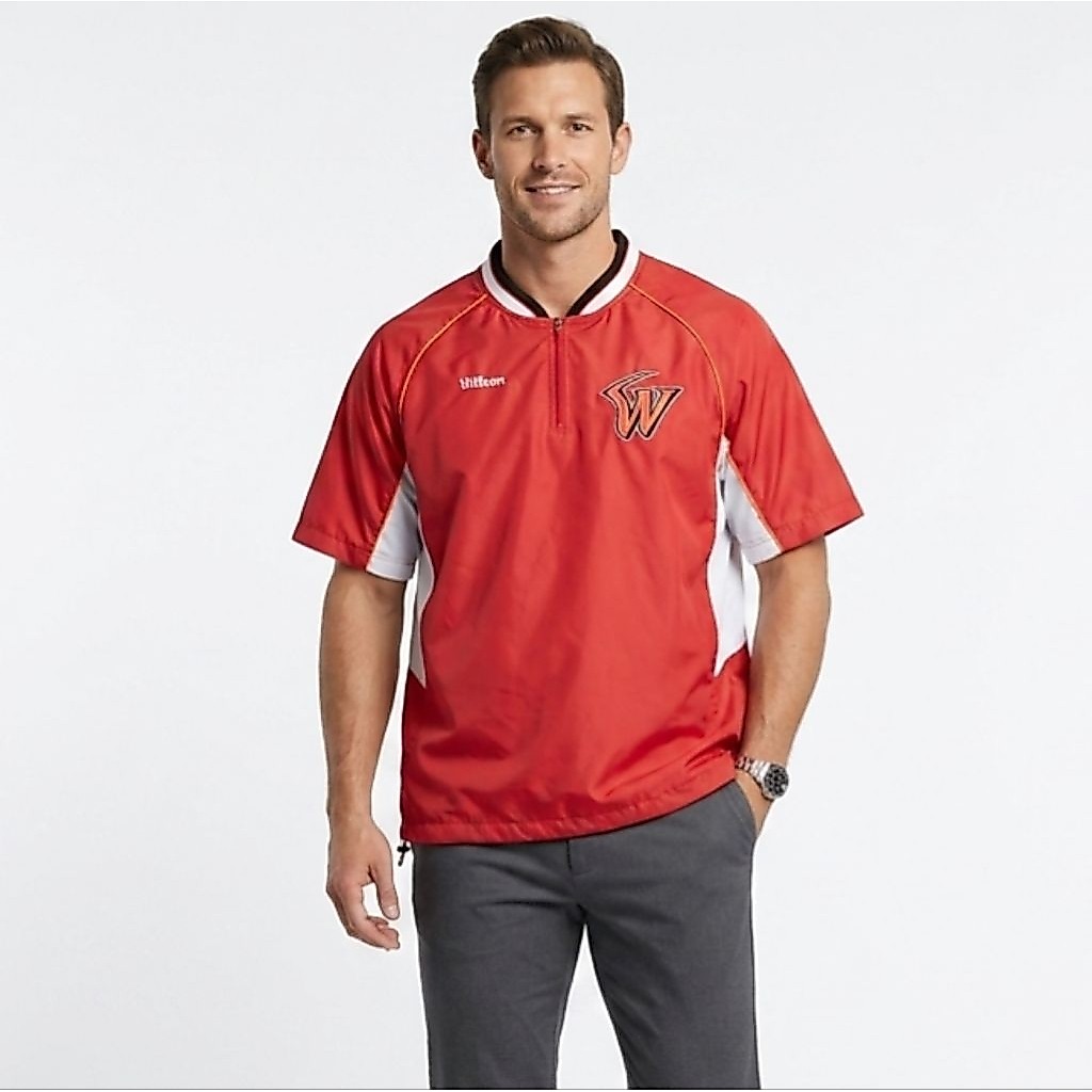wilson baseball cage SK Wyverns 1/4 zip