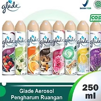 Glade Pengharum Ruangan Aerosol 200ml Aroma Berries - 200ml