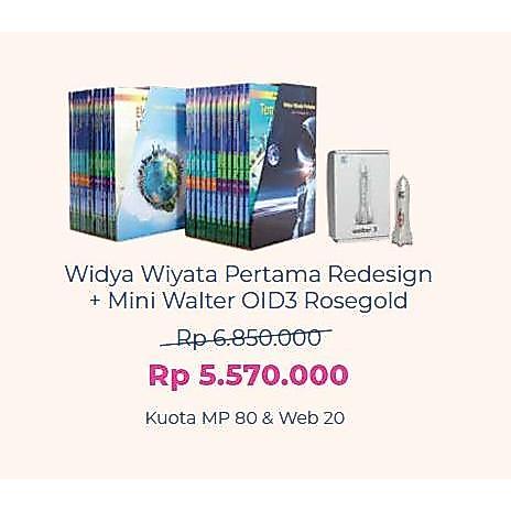 Premium Widya Wiyata Pertama Redesign (Wwp Redesign) + Walter Oid3 (Rose Gold) Original