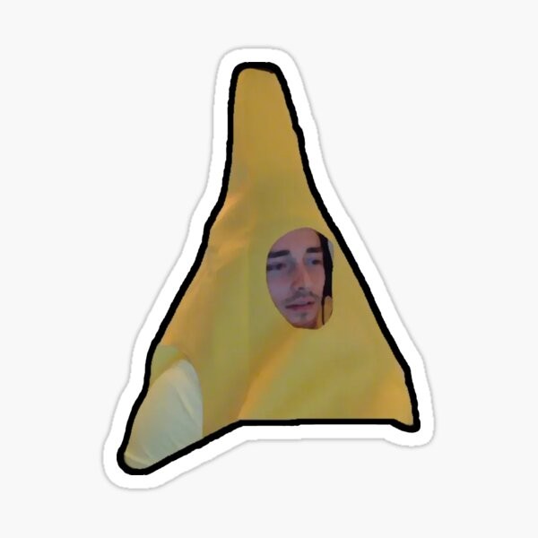 

Banana Leclerc 5PCS Stickers for Print Decor Art Laptop Luggage Funny Cute Cartoon Background Kid Car Room Wall Window