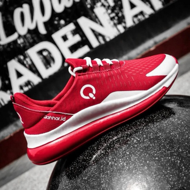 FERIDNORO QAHHAR.ID LEO (Merah Putih)Sepatu Merah Putih Agustusan Pria Wanita / Sepatu Running Olahr