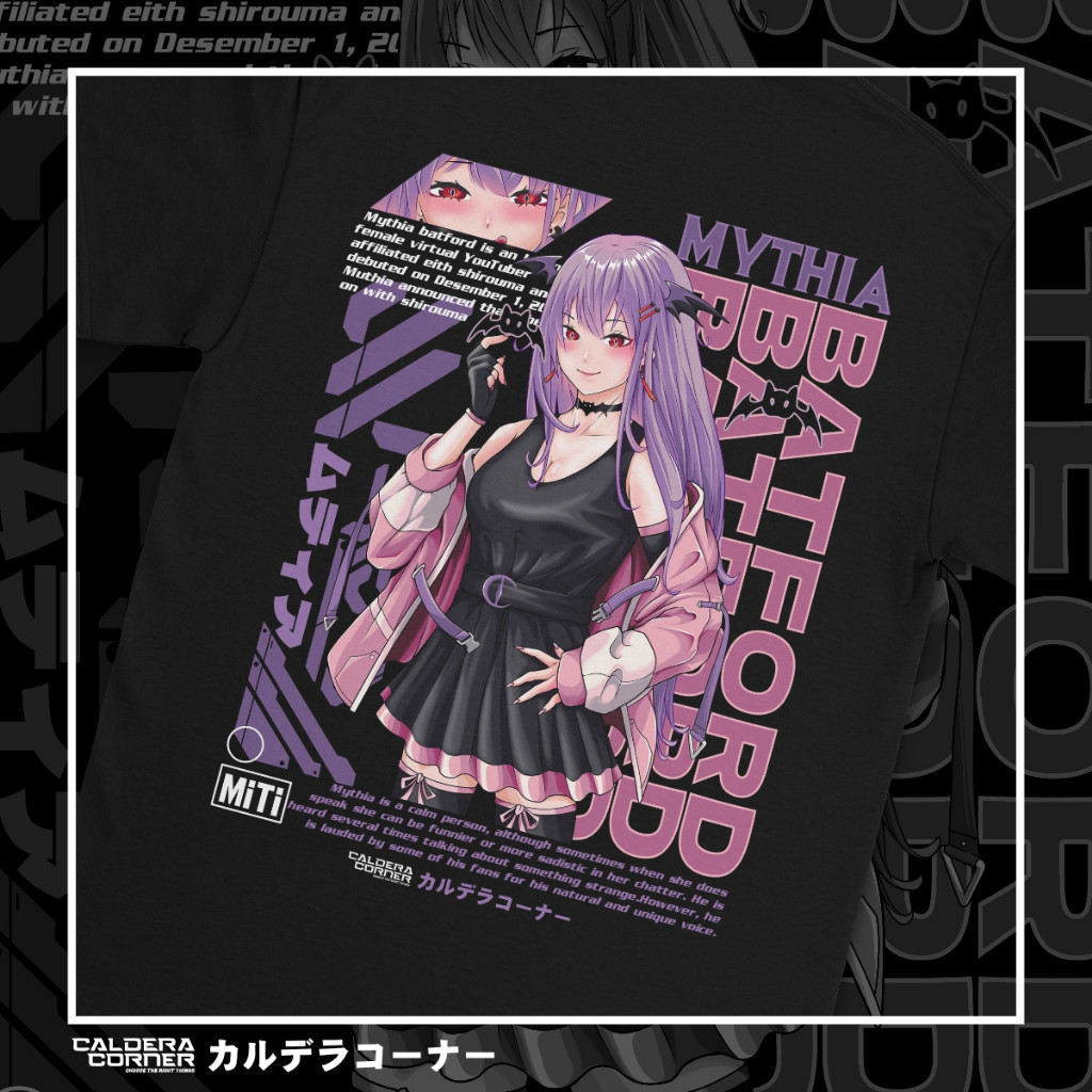 Kaos VTuber HololiveID Mythia Batford