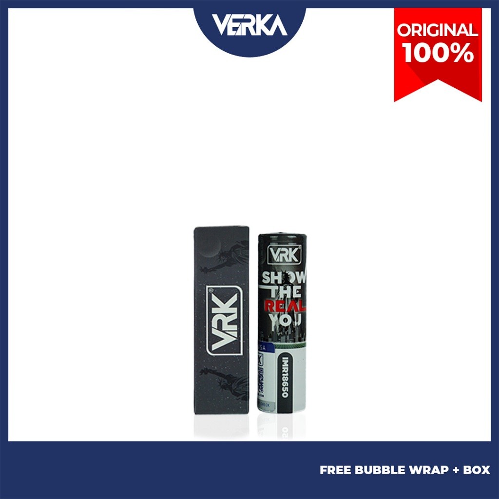 VRK 18650 3500MAH BATTERY VRK BATERAI VRK 3500MAH by VRK