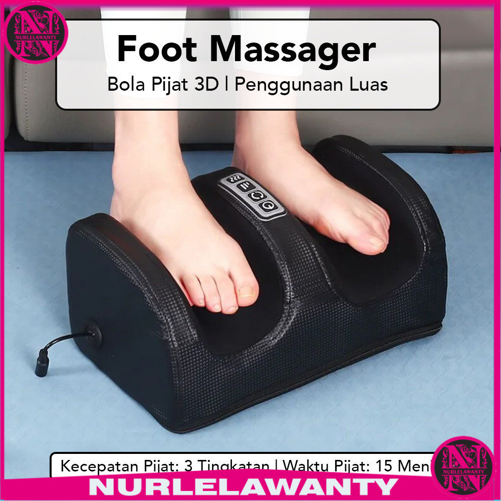 

- AGDOAD Alat Pijat Kaki Elektrik Foot Massager Kneading 24W - LL-Z06 -