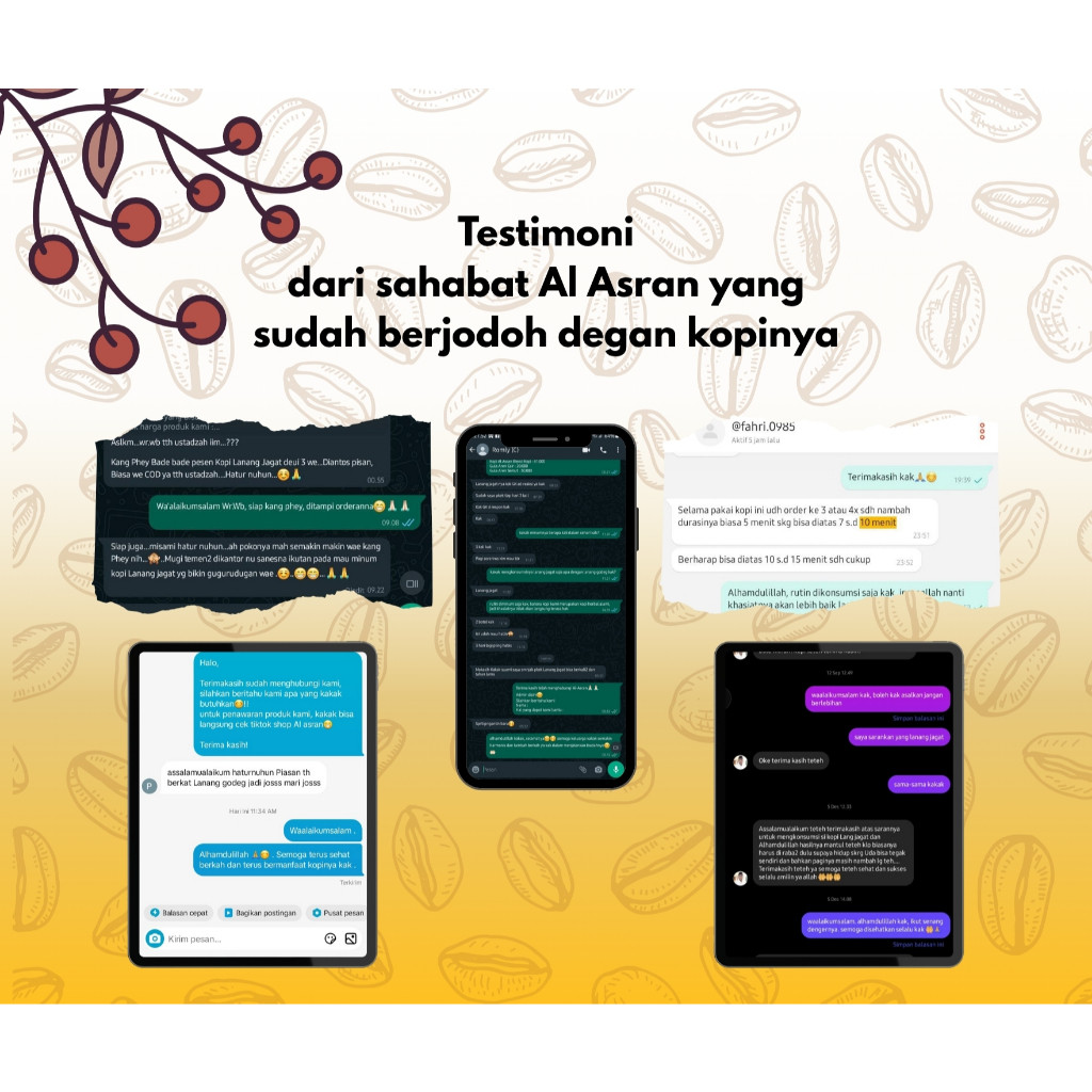 

JAMIN MURAH !!!kopi lanang jagat AL ASRAN premium coffee untuk pria dan wanita[BEST SELLER](BISA LANGSUNG ORDER)
