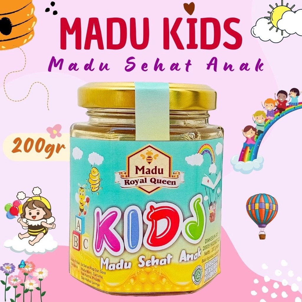 

MADU KIDS/ANAK/ MADU PENAMBAH NAFSU MAKAN /MADU SEHAT ANAK Royal Queen