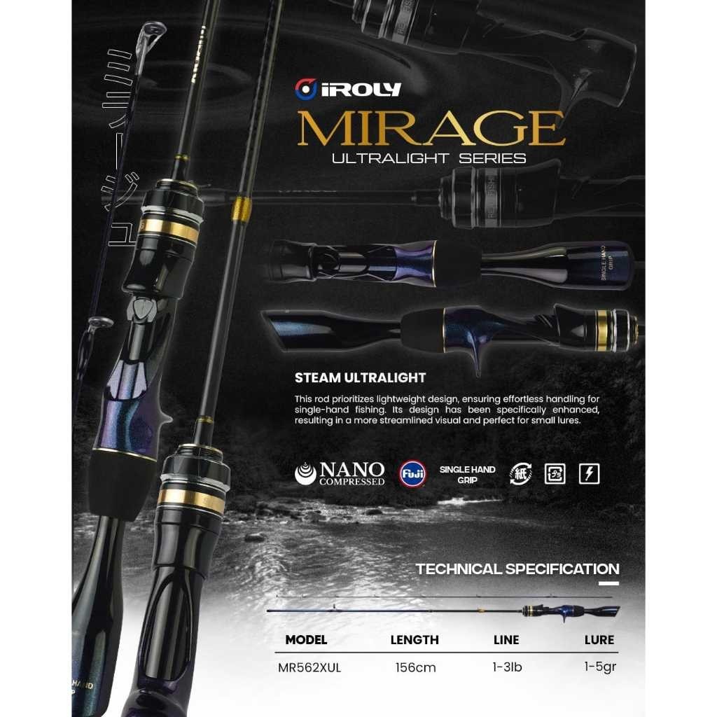 AFD - Ori Rod BC / BAITCASTING IROLY MIRAGE ULTRALIGHT SERIES