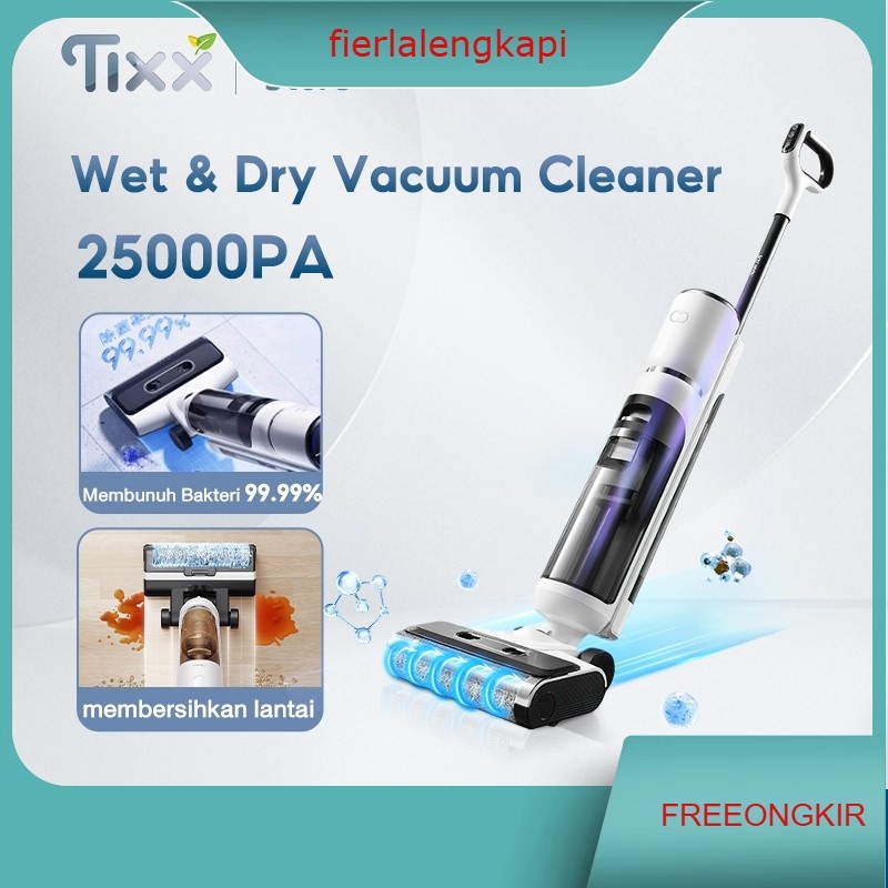 Tixx Wet Dry Vacuum Cleaner 25000PA Cordless Penghisap Debu Pembersih Sterilisation Vacuum Cleaner