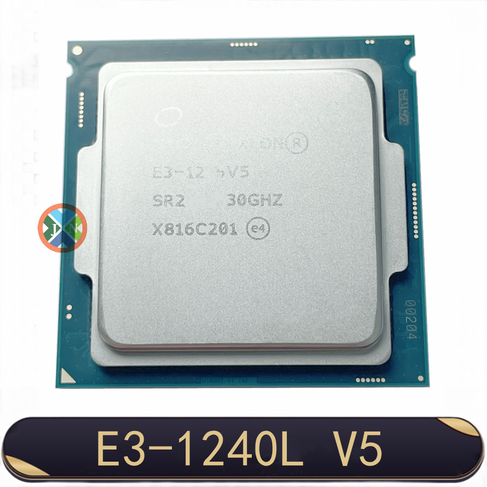 Xeon E3-1240LV5 SR2CW / SR2LN E3 1240L V5 CPU processor 2.1GHZ 25W Quad-Core E3-1240L V5 1240LV5 LGA